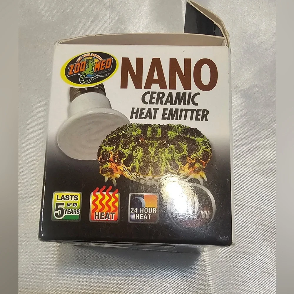 2 Zoo Med Nano Ceramic Heat Emitters 40W